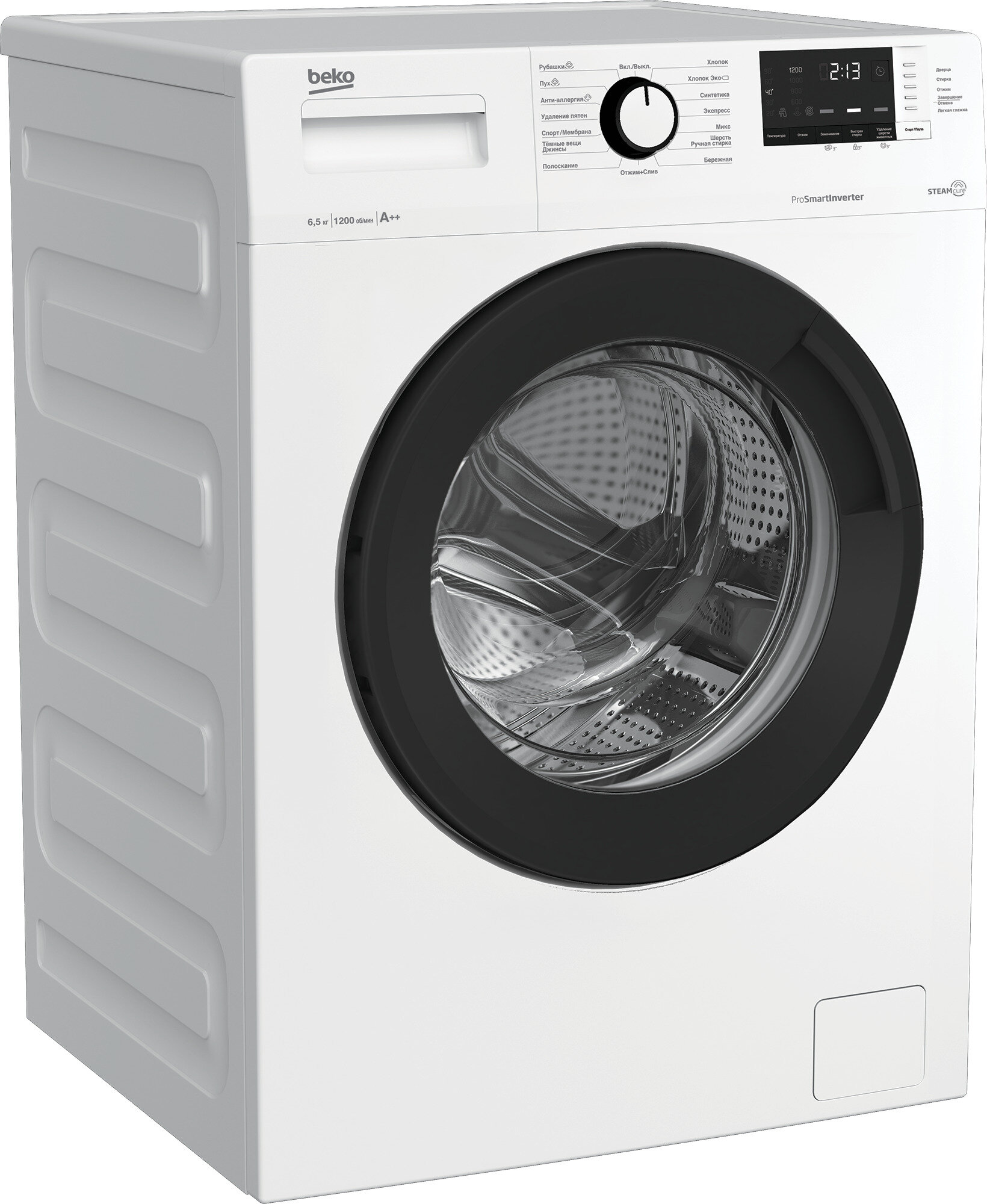 Стиральная машина Beko WSRE6H612ZAWI белый