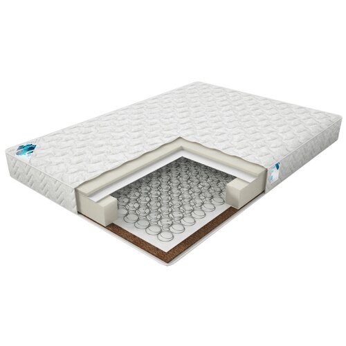 фото Матрас dimax практик базис хард bonnel, 200x220 см, пружинный