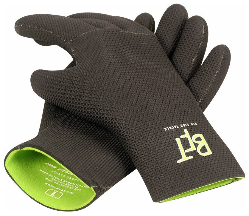 Перчатки водонепроницаемые с флисом BFT Atlantic Glove 5 finger. размер M