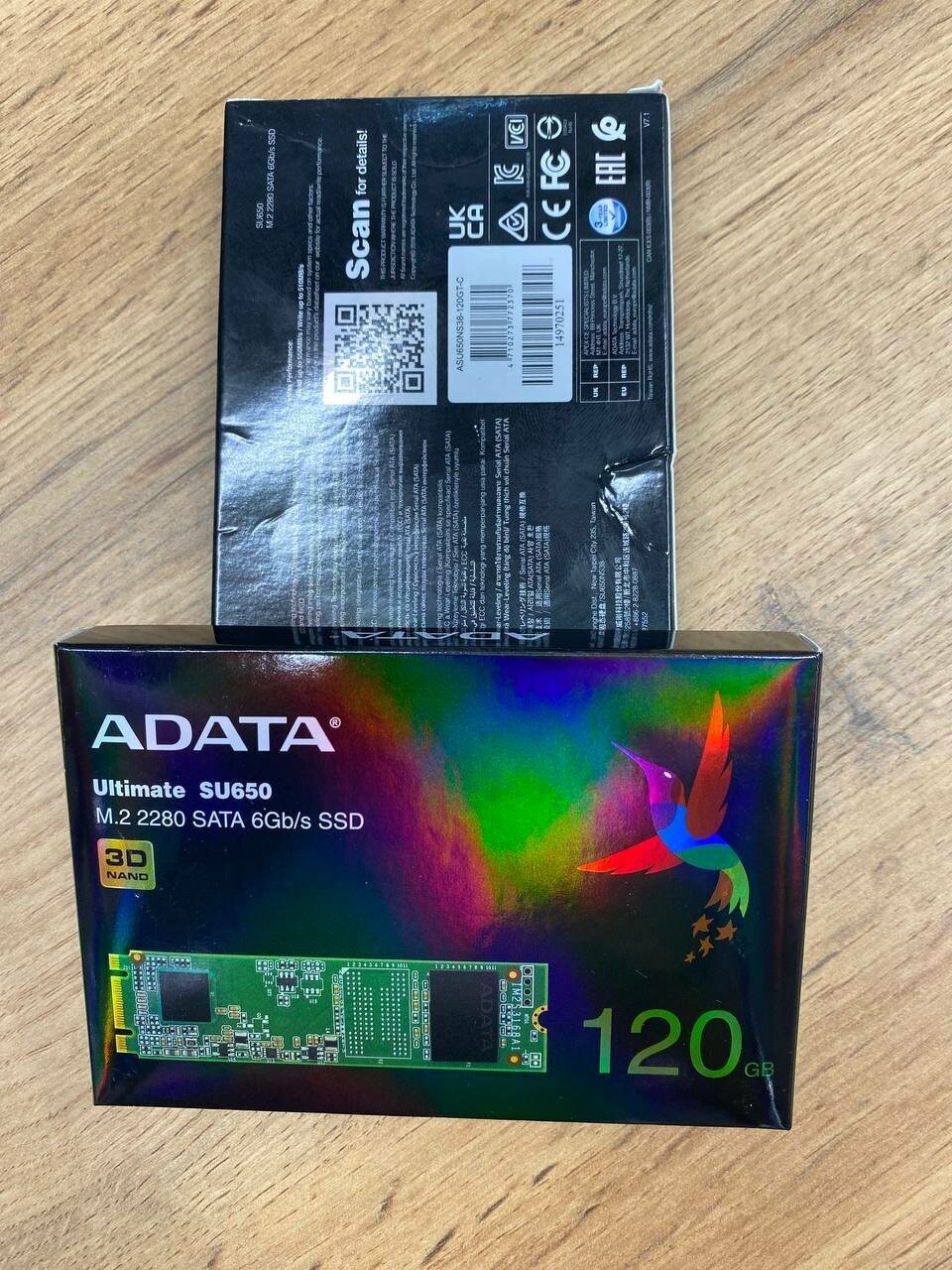 Накопитель SSD A-Data SU650 120Gb (ASU650NS38-120GT-C) - фото №7