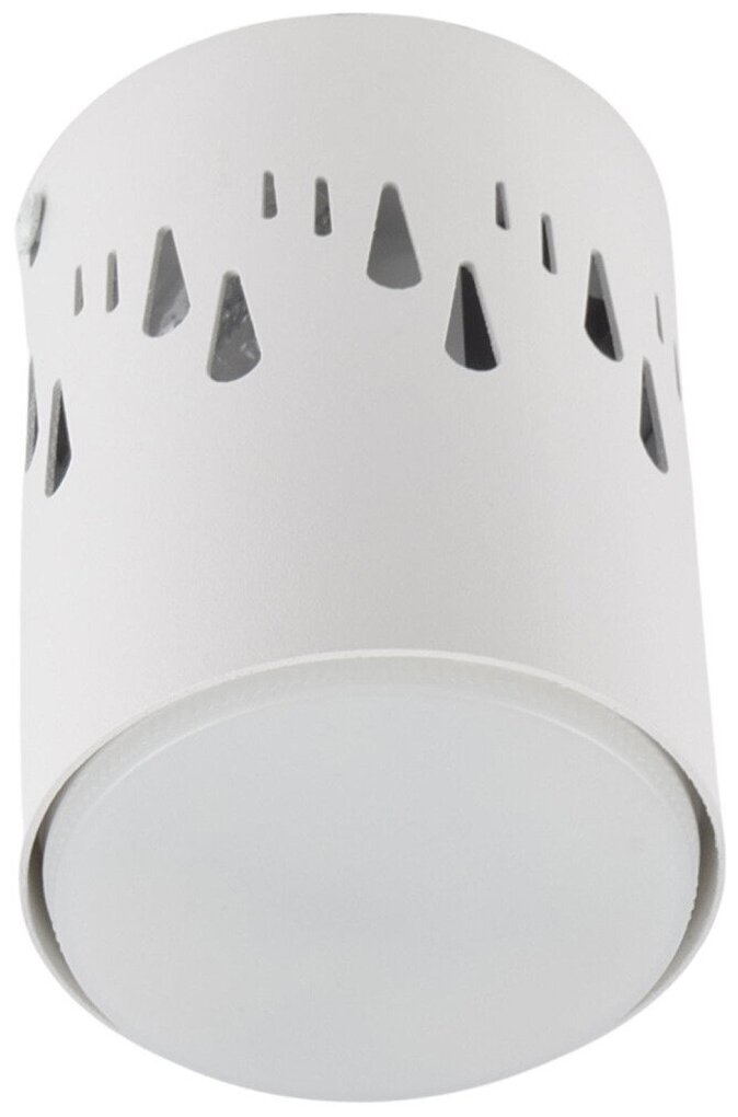 Светильник точечный накладной Fametto S618 IP20 GX53 цвет белый - фотография № 1