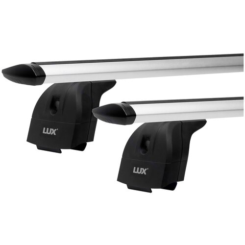 фото Багажник lux трэвел 82 на низкие рейлинги hyundai santa fe 4 (2018-2019), 1.2 м серый