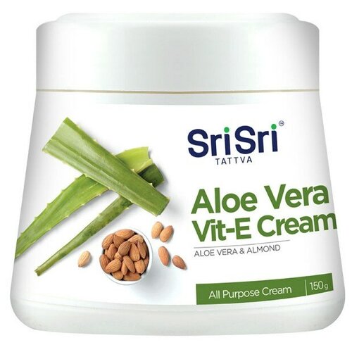 Sri Sri Tattva Крем для тела Aloe Vera Vit-E Cream, 150 г