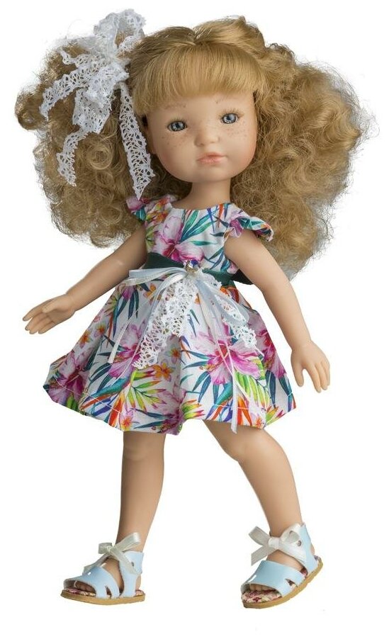 Кукла BERJUAN виниловая 35см Fashion Girl Rubia (844)