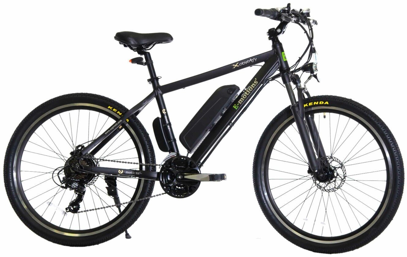 Электровелосипед E-motions' X-Country черный 36V/19,2Ah