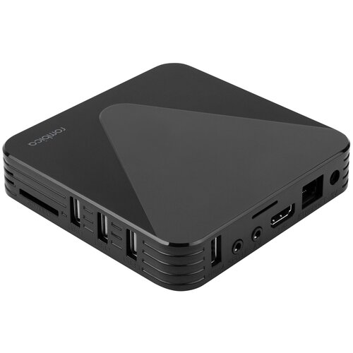 Медиаплеер Rombica Smart Box A3, черный smart tv приставка rombica smart box a1 vpdb 01