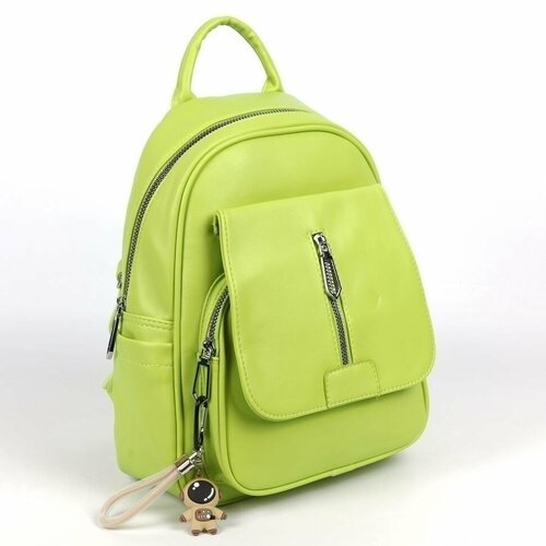 Рюкзак  Z166-5 Светло-Зеленый, фактура гладкая, зеленый
