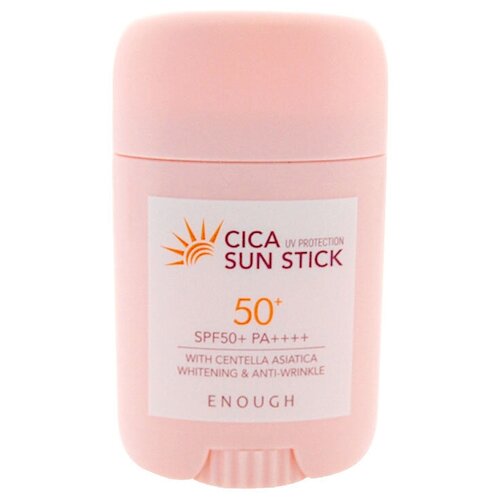 Enough стик Cica Sun Stick Стик солнцезащитный с центеллой азиатской SPF 50, 20 г, 64 мл, 1 шт