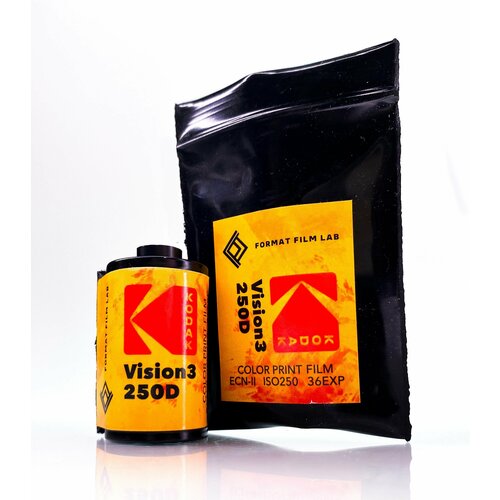 Фотопленка Kodak Vision 3 250D ISO250 35мм 36 кадров фотопленка цветная kodak vision3 200t hitchcock кино фотопленка 35мм 36 кадров
