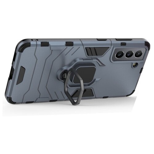 фото Противоударный чехол с кольцом panther case для samsung galaxy s21 black panther