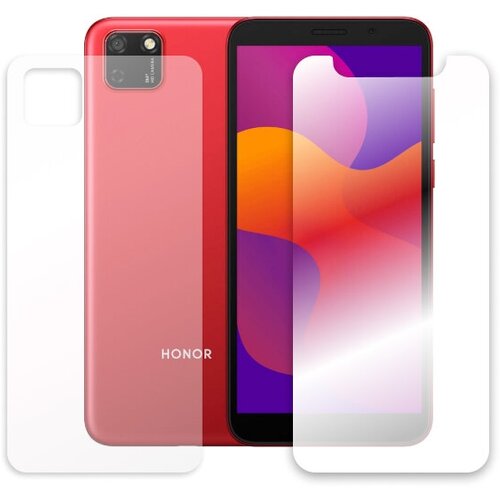 Гидрогелевая пленка LuxCase для Honor 9S 0.14mm Front and Back Transparent 86949 гидрогелевая пленка luxcase для honor view 10 0 14mm front transparent 86863