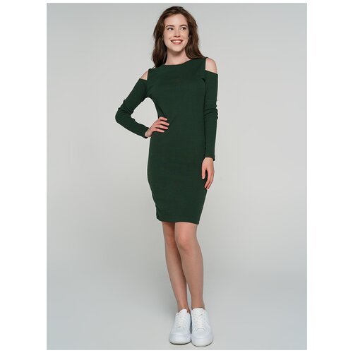 фото Платье твое 71524 размер l, темно-зеленый, women