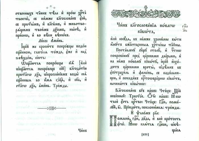 Требник в двух частях. Репринтное издание - фото №9