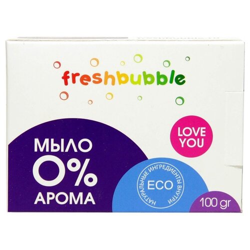 Хозяйственное мыло Freshbubble Универсальноe без аромата 0.1 кг