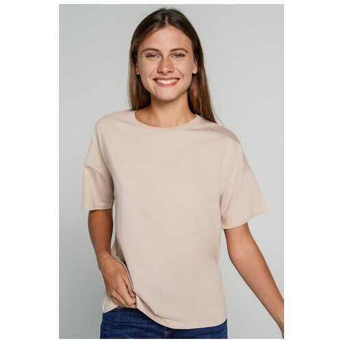 фото Футболка твое, размер xs, светло-бежевый