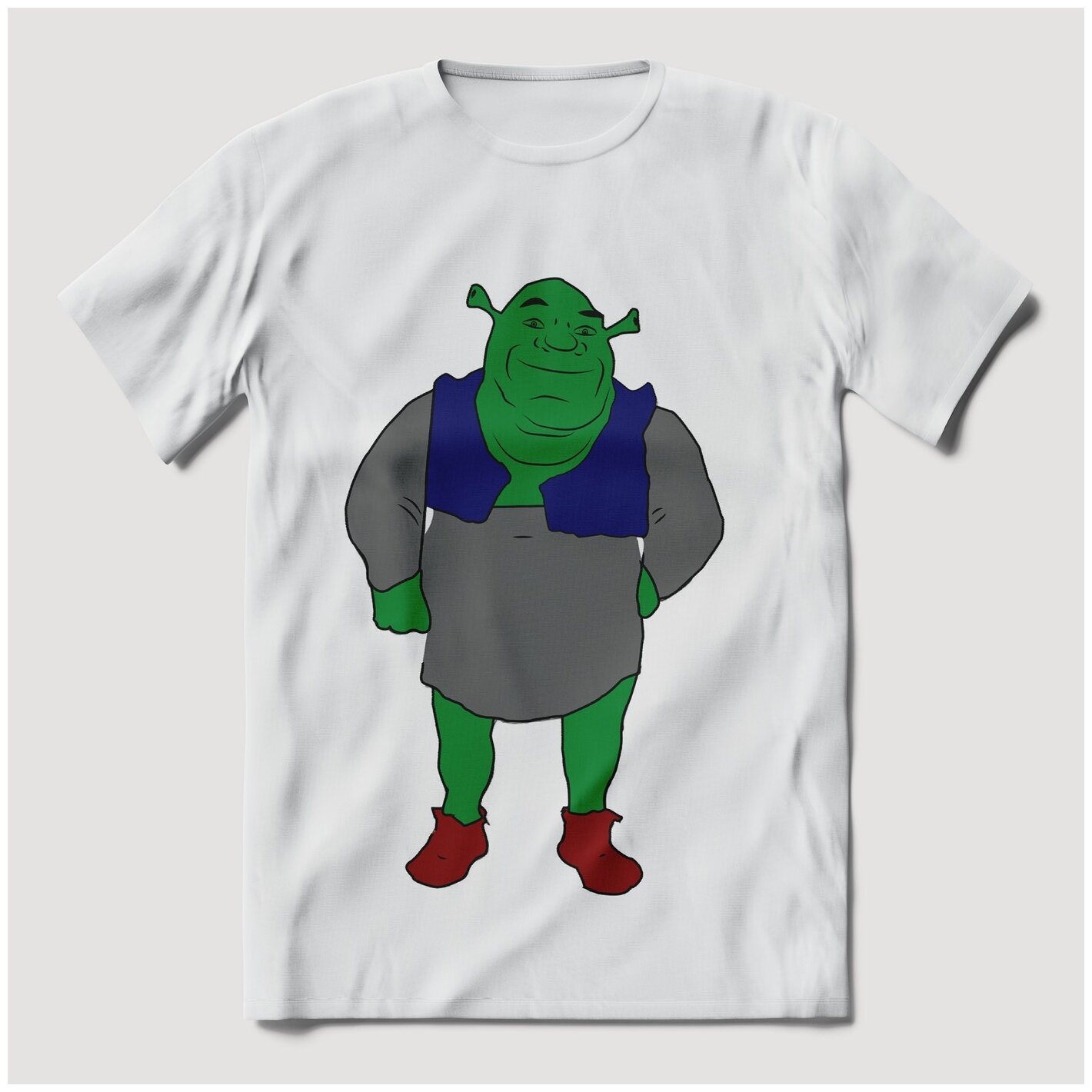 Футболка Mem(Мемы, Персонаж, Shrek, Киберпанк, Шрек, Future, Будущее ...