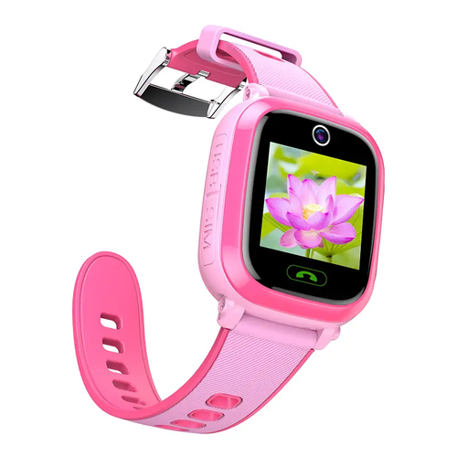 Смарт-часы детские Smart Baby Watch Y96S 4G с кнопкой SOS Pink 279000₽
