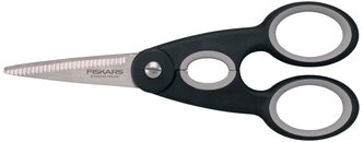 Ножницы FISKARS Functional Form кухонные, 22 см, серебристый/черный