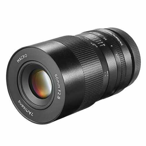 Объектив 7Artisans 60mm F2.8 Macro E-mount A112-E объектив meike 28 мм f2 8 для sony e mount