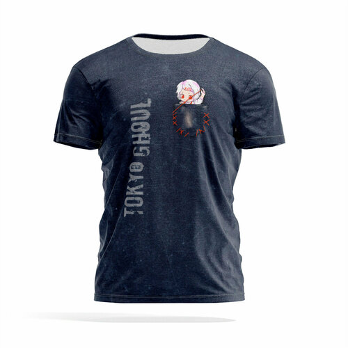 фото Футболка panin brand, размер m, серый