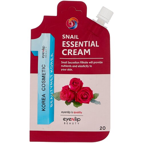 Улиточный крем для лица Eyenlip Snail Essential Cream, 20 г - 3 шт