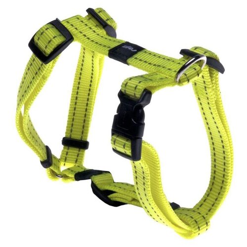 Шлейка Rogz Classic Harness M (SJ11), обхват шеи 40 см, желтая, M