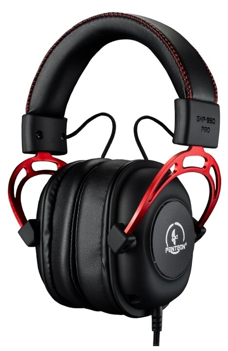 Компьютерная гарнитура PANTEON GHP-950 PRO, black/red