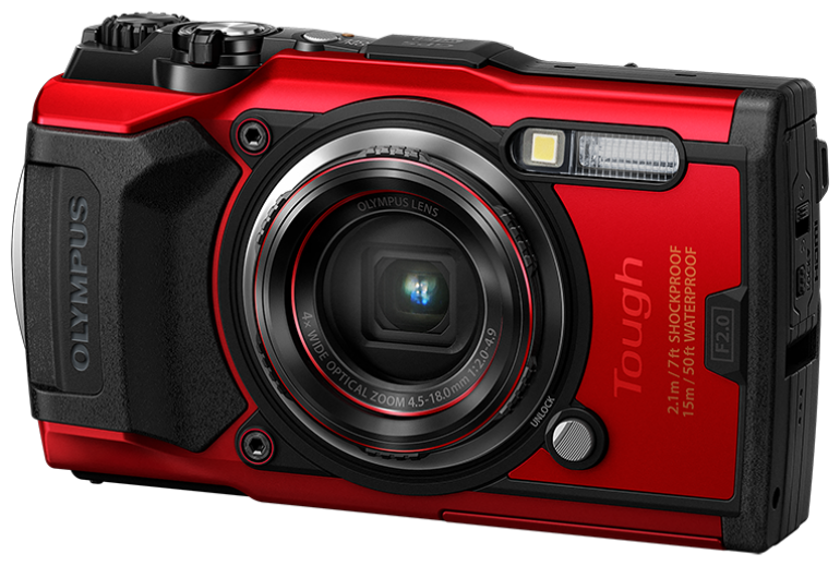 Фотоаппарат Olympus Tough TG-6 Red (12Mp/4x/4K/Wi-Fi)