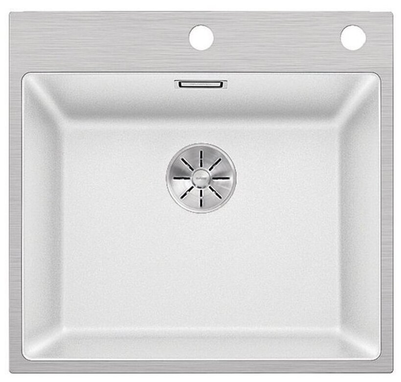 Кухонная мойка Blanco SUBLINE 500-IF/A SteelFrame InFino белый