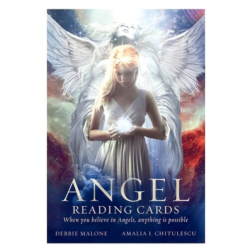 Гадальные карты U.S. Games Systems Angel Reading Cards 36 карт, разноцветный, 520 cafe sonia таро аввалон angel meditation cards ангельские медитационные карты карты инструкция на англ яз коробка