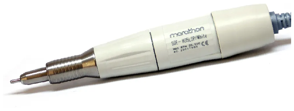 Ручка (микромотор) MARATHON (SDE-H35LSP 35 т. о. 3,2 Н*см). Цвет: слоновая кость. Корея