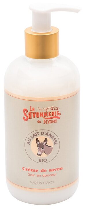 La Savonnerie de Nyons Крем-мыло жидкое au lait dânesse BIO, 300 мл