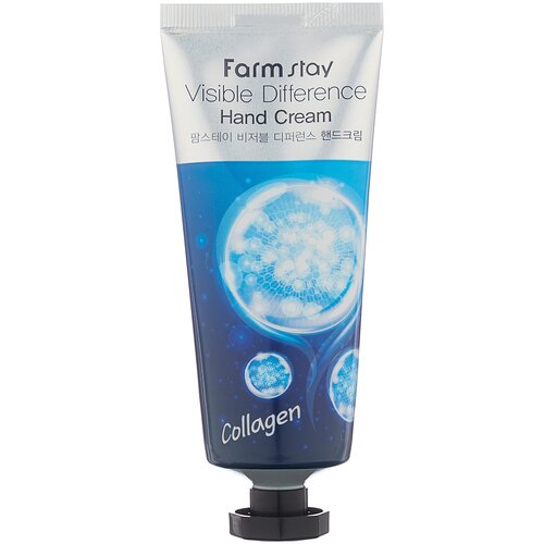 Farmstay крем для рук Visible difference Collagen, 100 мл