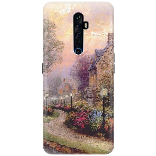 фото Re:pa накладка transparent для oppo reno2 z с принтом "сиреневый вечер"