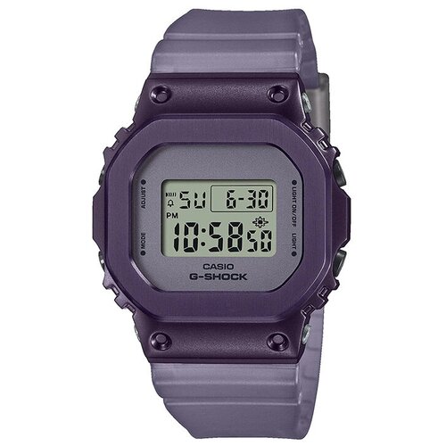 фото Наручные часы casio casio gm-s5600mf-6, серый, фиолетовый