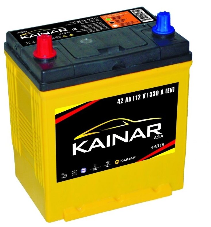 Аккумулятор Kainar Asia 6СТ42 VL АПЗ п.п. 44B19R