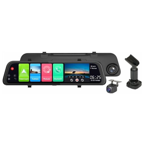Видеорегистратор Blackview GX12 PRO, 2 камеры, GPS, черный