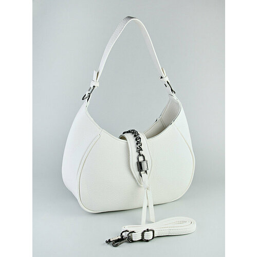 фото Сумка adafman, экокожа, белый