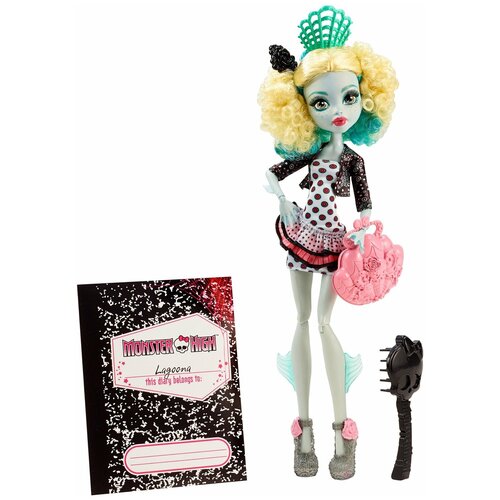 Кукла Monster High Монстры по обмену Лагуна Блю, 26 см, CDC37 разноцветный кукла monster high монстры по обмену лагуна блю 26 см cdc37 разноцветный