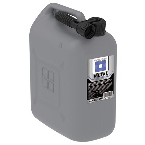 Канистра пластиковая 20 л для бензина, дизеля и других ГСМ, OKTAN 20 серая