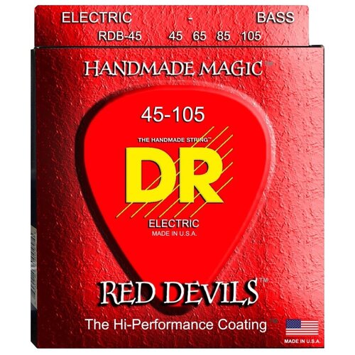 фото Dr strings rdb-45 струны для 4-струнной бас-гитары