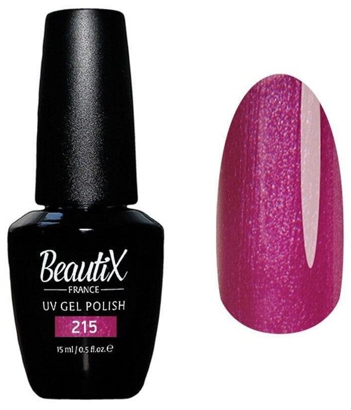 Beautix Гель-лак UV Gel Polish, 15 мл, 215