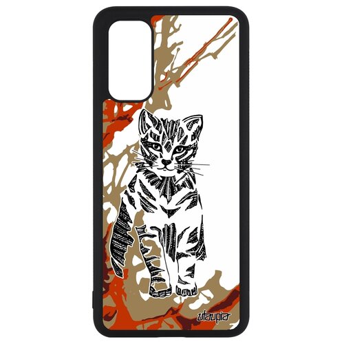 фото Чехол на мобильный galaxy s20, s20 5g, "кот" cat маленький utaupia