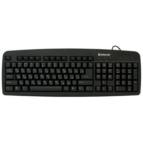 Клавиатура Defender Magellan 920 Black PS2 черный 64800₽