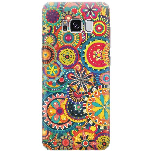 фото Re:paчехол - накладка artcolor для samsung galaxy s8 с принтом "яркий узор"
