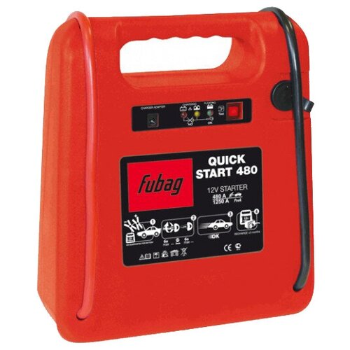 Пусковое устройство Fubag Quick Start 480 черныйкрасный 2328400₽