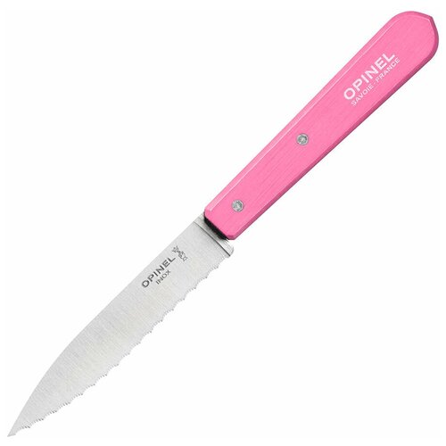 фото Нож столовый opinel №113 блистер розовый
