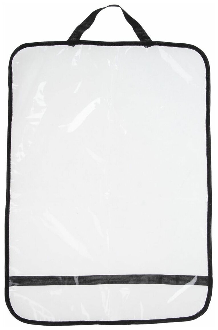 Накидка-незапинайка TORSO на спинку сиденья 58×42 см, прозрачная