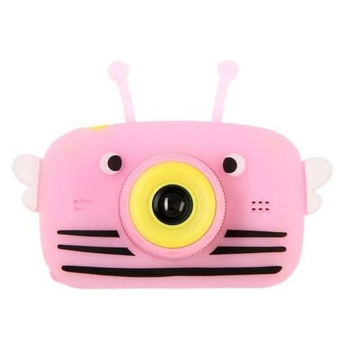 Фотоаппарат Сима-ленд Children's Fun Camera Bee "Пчела" розовый