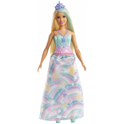 Кукла Barbie Волшебная принцесса, 28 см, FXT13 принцесса 3 вариант barbie игрушка mattel barbie кукла с игрой памяти dtw00